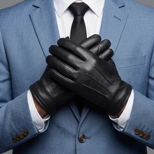 Guanti pelle uomo - in,