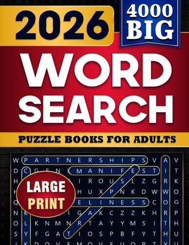 Big 4000 word search puzzle - word,