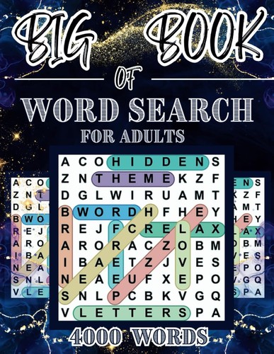 4000 giant book word search - 4000, of
