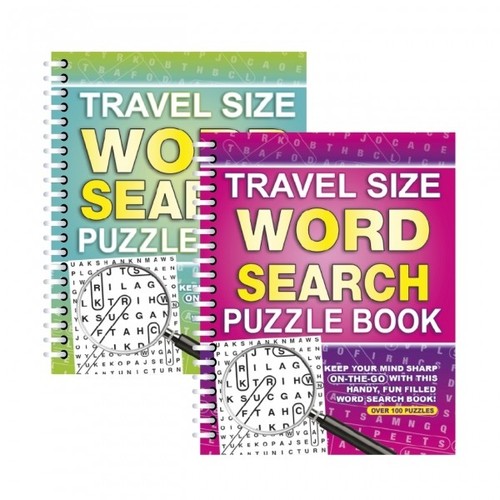 Travel size word search - x,
