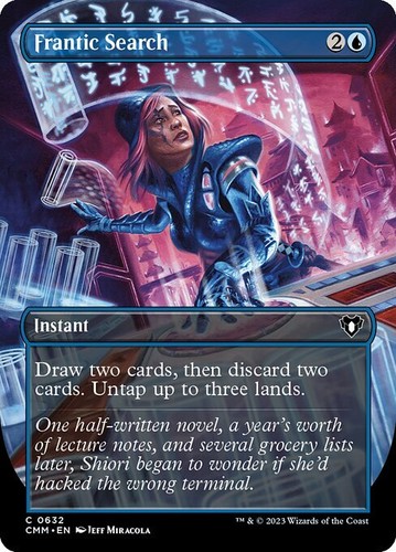 Mtg frantic search 632 exc - mtg,