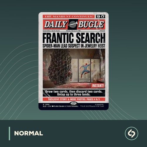Mtg ricerca frantica - mtg, |