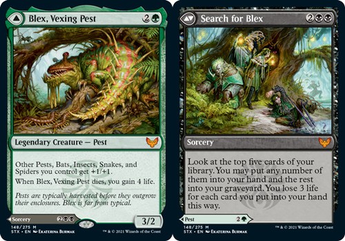 Mtg blex vexing pest - pest, //