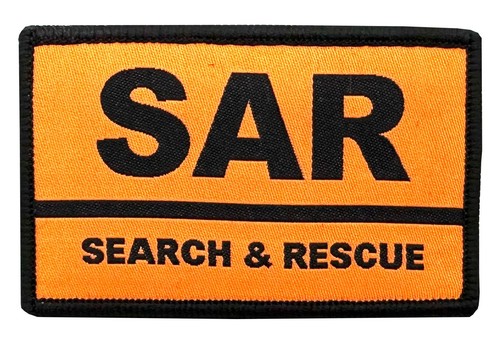 Search and rescue sar - sar, patch